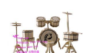 匠心融合 卡特樂器3D立體拼圖——爵士鼓模型的魅力解析